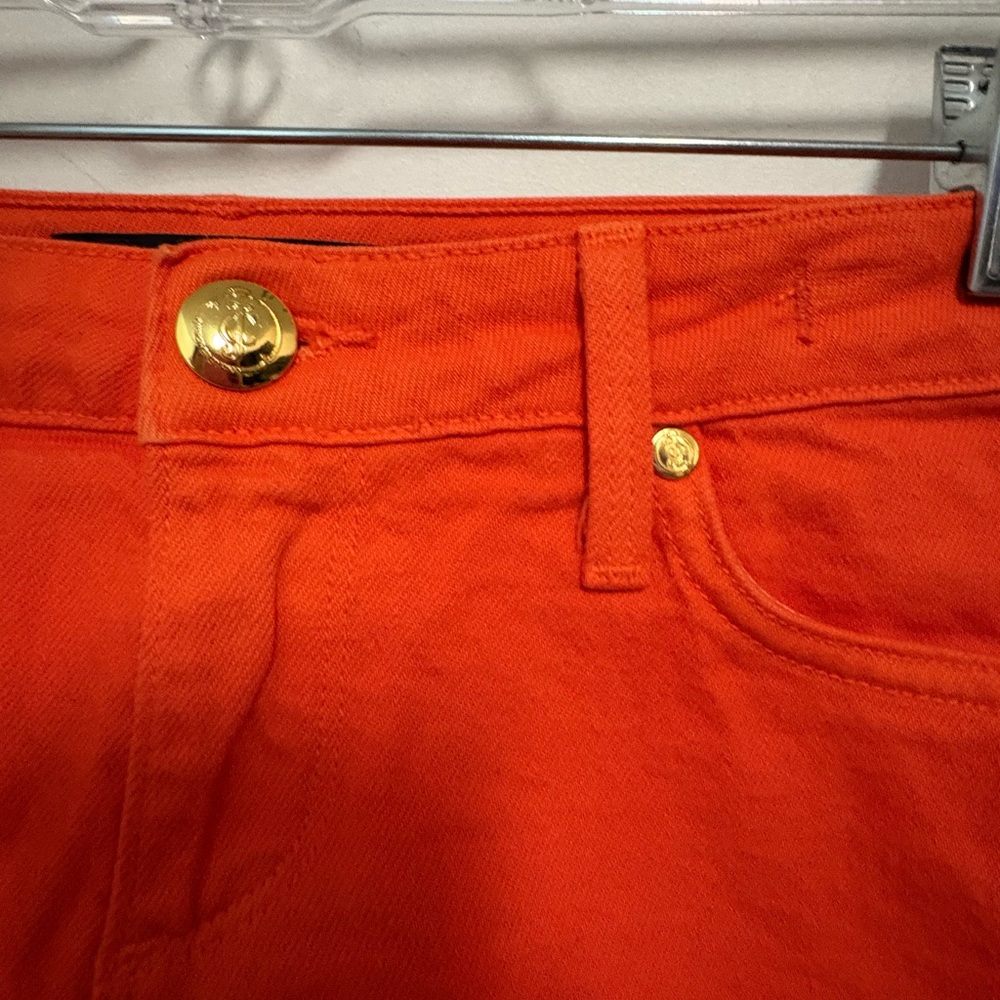 Juicy Couture Mid-Rise Denim Shorts - Picture 3 of 9